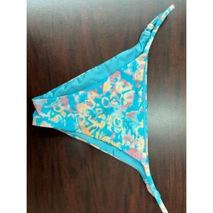 Victoria’s Secret Tie Dye Adjustable Sides Cheeky Bikini Bottom